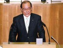 中島文雄議員が予算代表質問
