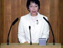 白井正子議員が請願不採択に反対討論