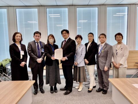 自衛隊に市民の個人情報を渡すな　申し入れ