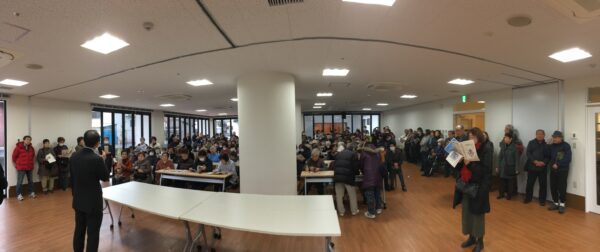 鶴見区の海側に初めて！待望の鶴見工業高校跡地に「特養」ができた！！　～特別養護老人ホーム「しょうじゅの里鶴見小野」の見学会（2月22日）の様子