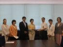 党横浜市議団として「公開性と透明性のある教科書採択の実施を求める緊急の申し入れ」を行いました！