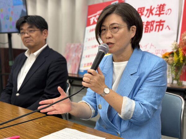 原沢あつみ新市長の誕生にあたって　団長談話